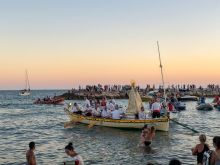 La Virgen del Carmen on the Santa Christina Málaga