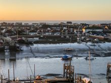 Morning sunlight over Shoreham Beach Shoreham-by-Sea